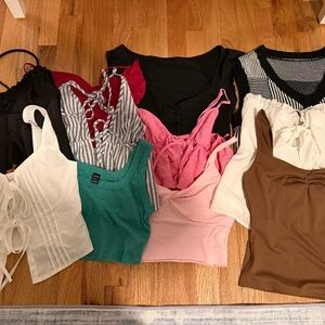 SHEIN Women’s 11-piece shirt lot (Small)